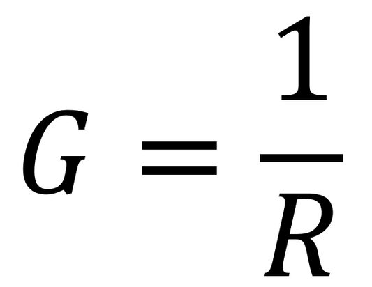 Conductance Formula