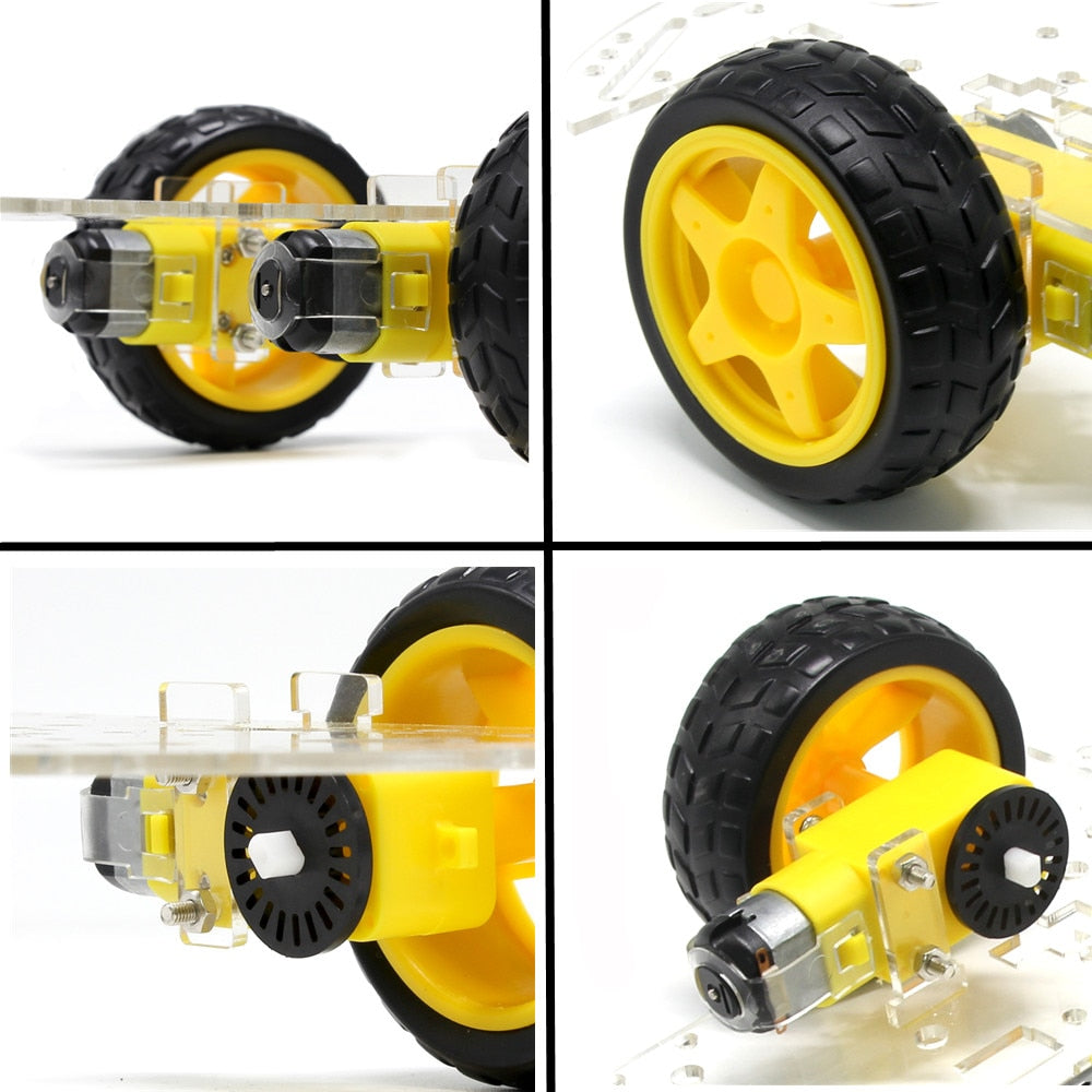 2WD Smart Robot Car Chassis Kit - cute-lava