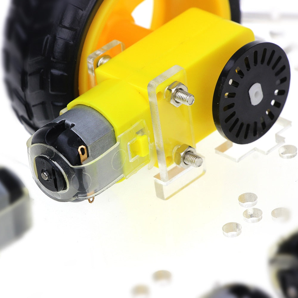 4WD Smart Robot Car Chassis Kit - cute-lava